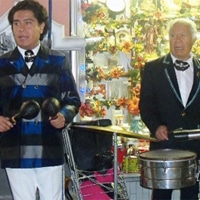 Personajes de Puebla: el dueto en la 5 de Mayo