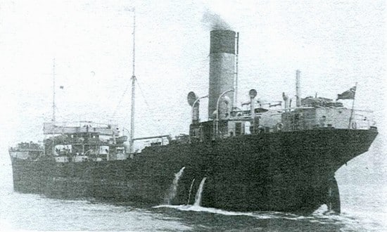 Barco tanque mexicano "Faja de Oro" 