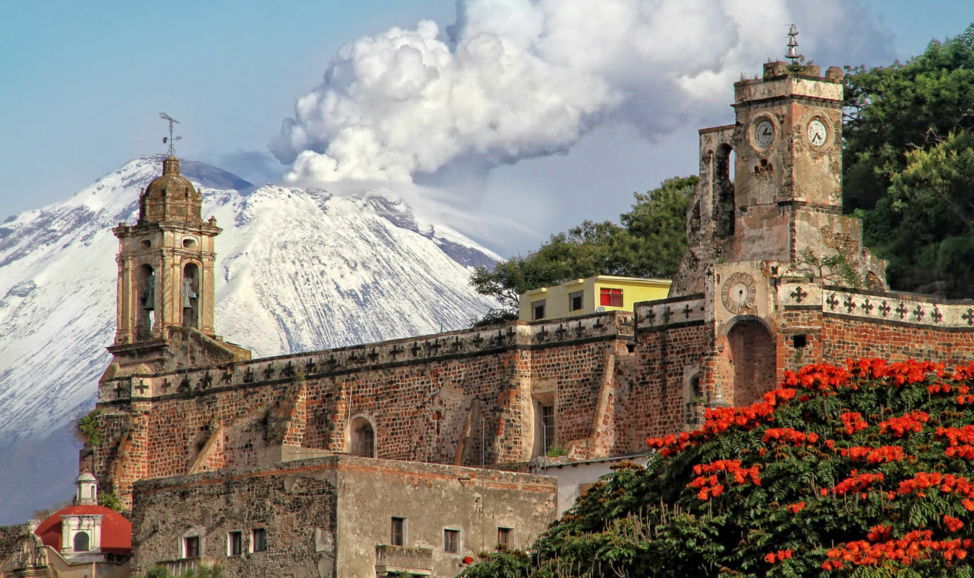 San Francisco es de las iglesias de Atlixco más espectaculares.