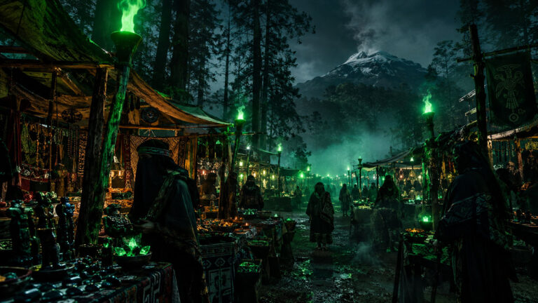 El Tianguis Fantasma de las Ánimas del Cerro Zapotecas: La Leyenda Oculta de Cholula